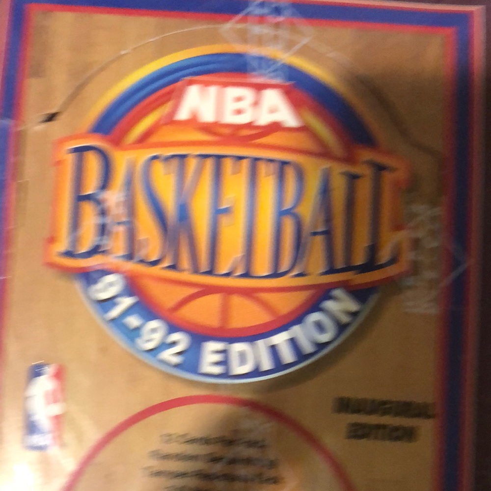 upper Deck basketball 🏀 91-92 last box great card